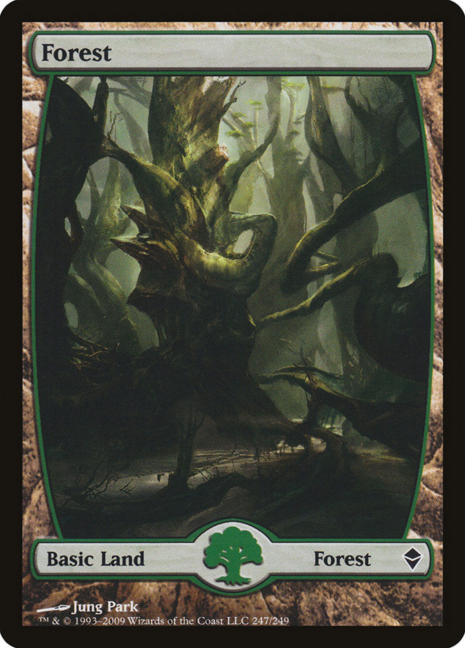 Forest 247/249 (Zendikar)  - Full Art | Good Games Modbury