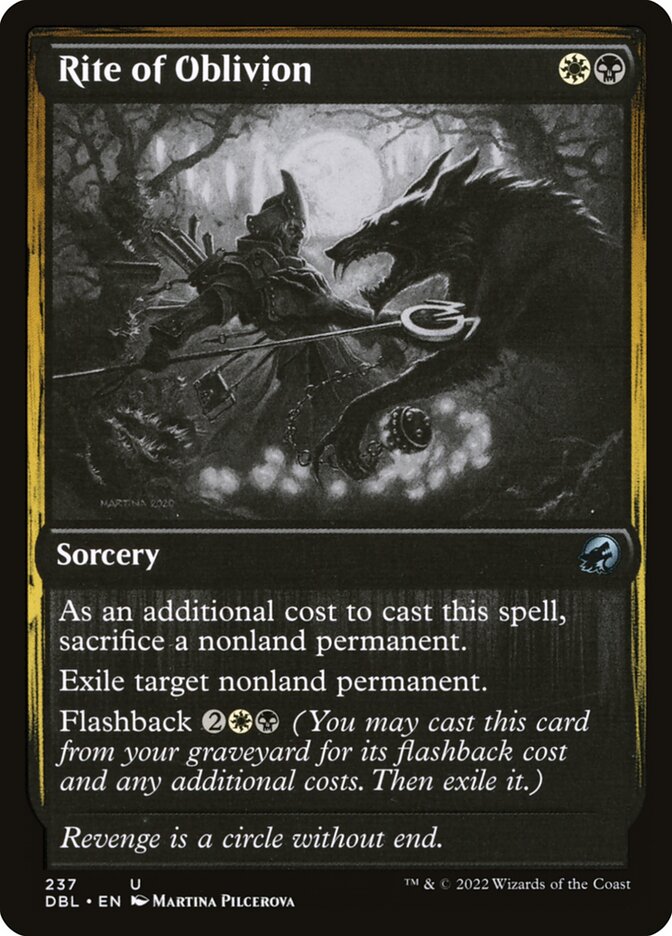 Rite of Oblivion 237/534 (Innistrad: Double Feature)  | Good Games Modbury