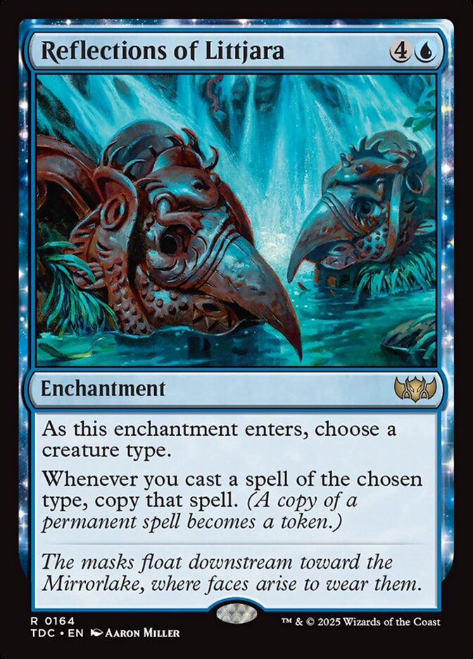 Reflections of Littjara 164 (Commander: Tarkir: Dragonstorm)  | Good Games Modbury