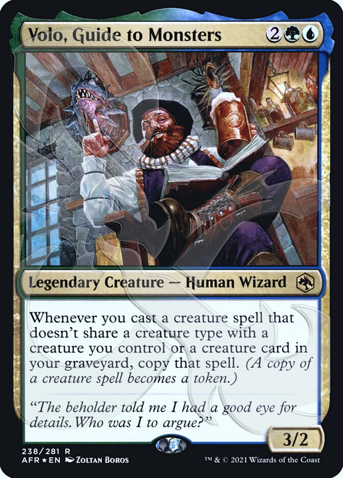 Volo, Guide to Monsters 238 (AFR Ampersand Promos)  - Foil | Good Games Modbury