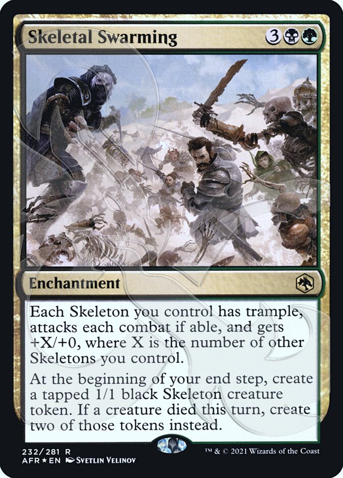 Skeletal Swarming 232a/241 (AFR Ampersand Promos)  - Foil | Good Games Modbury