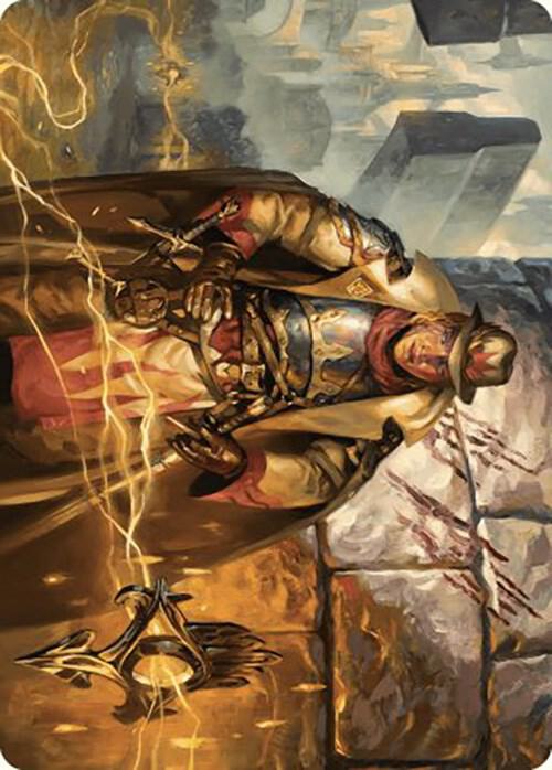 Tenth District Hero Art Card 4 (Art Series: Murders at Karlov Manor)  | Good Games Modbury