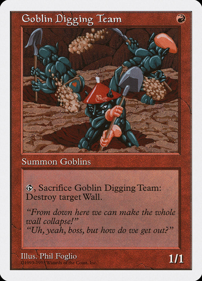 Goblin Digging Team 31/85 (Anthologies)  | Good Games Modbury