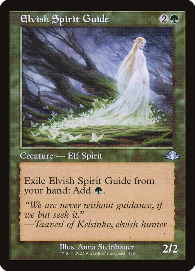 Elvish Spirit Guide 338/261 (Dominaria Remastered)  - Retro | Good Games Modbury