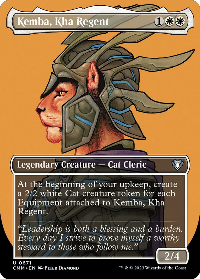 Kemba, Kha Regent 671 (Commander Masters)  - Borderless | Good Games Modbury