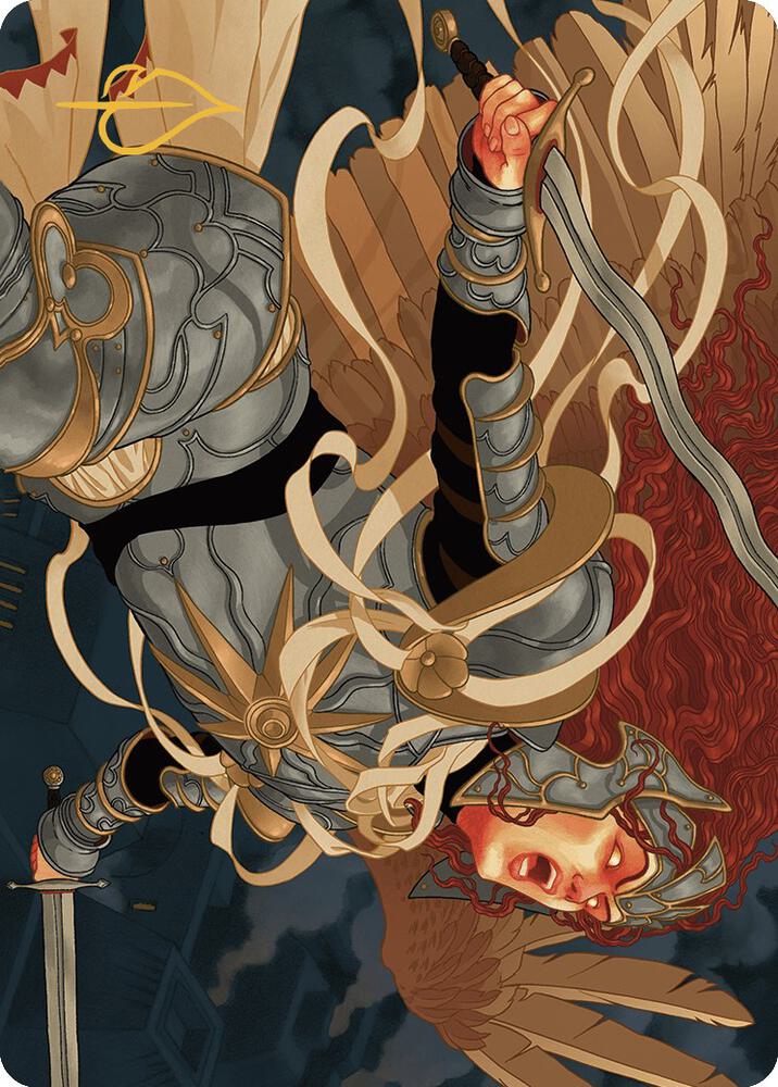 Aurelia the Law Above Art Card 41 49 Gold Stamped Signature 41 (Art Series: Murders at Karlov Manor)  | Good Games Modbury