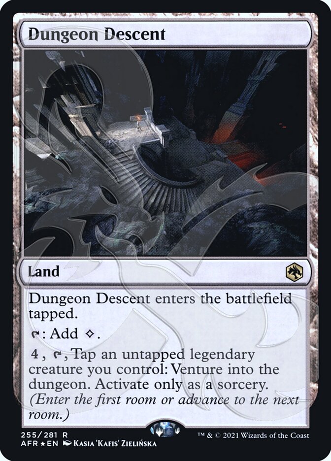Dungeon Descent 255a/241 (AFR Ampersand Promos)  - Foil | Good Games Modbury