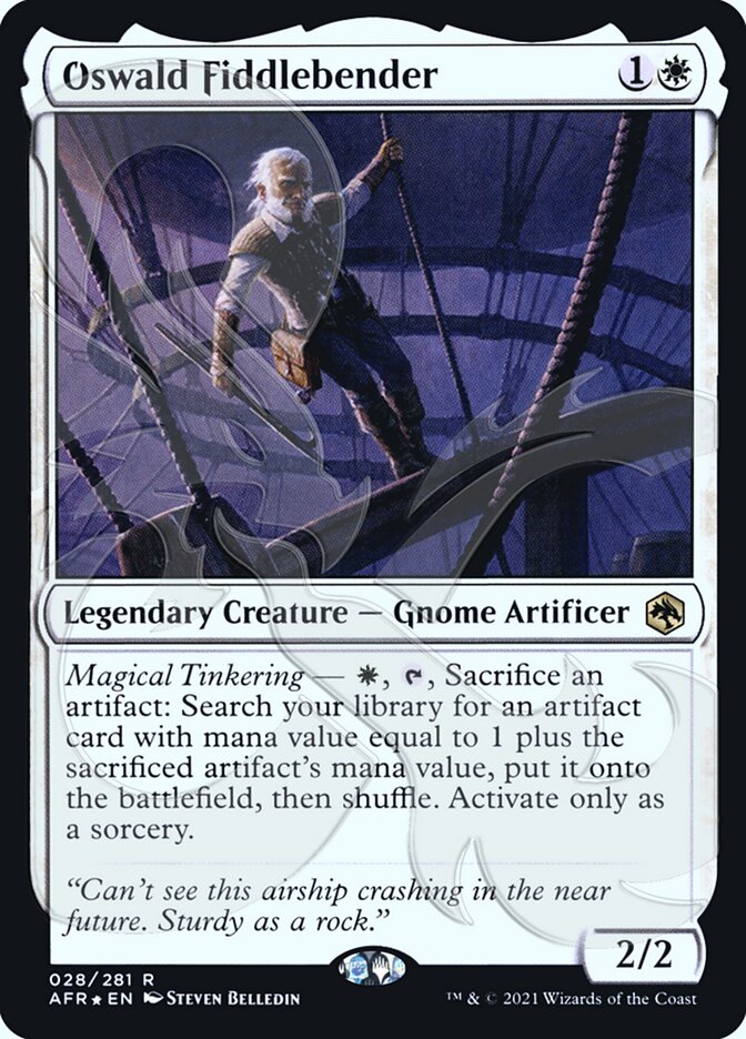 Oswald Fiddlebender 28a/241 (AFR Ampersand Promos)  - Foil | Good Games Modbury