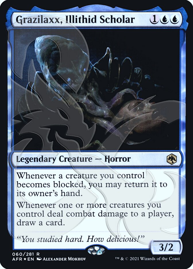 Grazilaxx, Illithid Scholar 60a/241 (AFR Ampersand Promos)  - Foil | Good Games Modbury