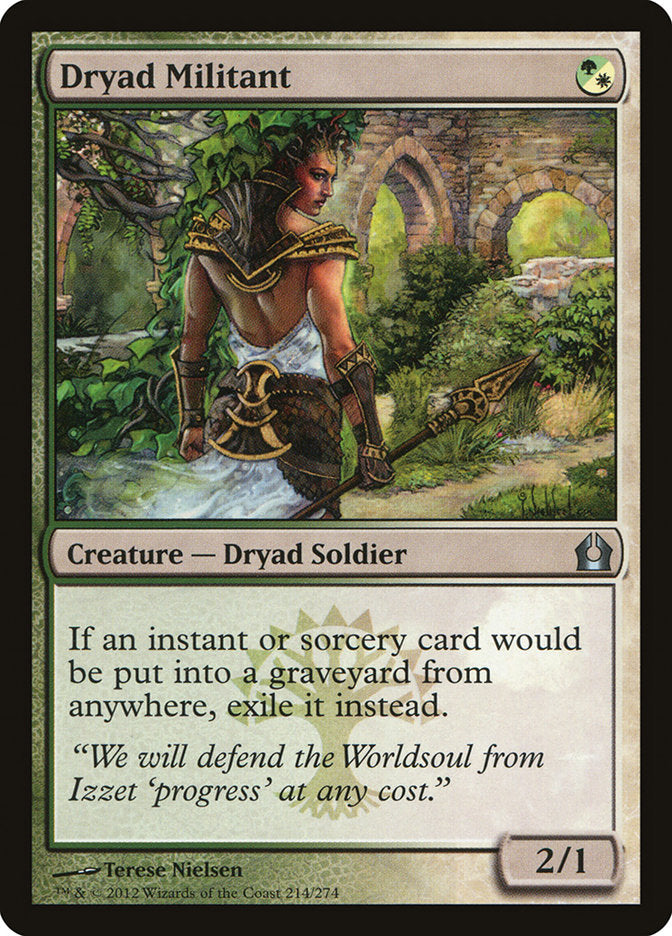 Dryad Militant 214/274 (Return to Ravnica)  | Good Games Modbury