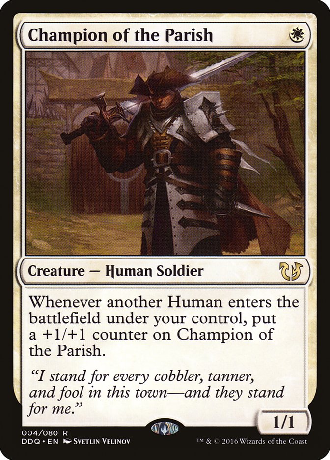 Champion of the Parish 4/80 (Duel Decks: Blessed vs. Cursed)  | Good Games Modbury