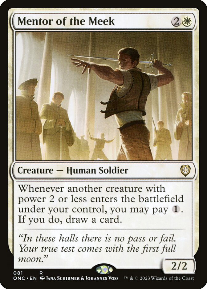 Mentor of the Meek 81 (Commander: Phyrexia: All Will Be One)  | Good Games Modbury