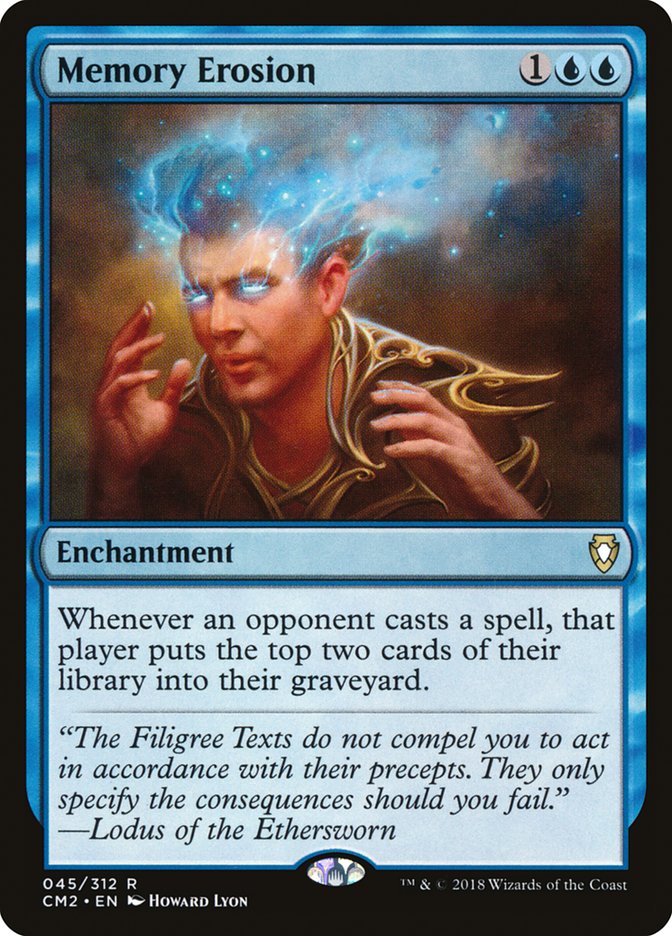 Memory Erosion 45/312 (Commander Anthology Volume II)  | Good Games Modbury