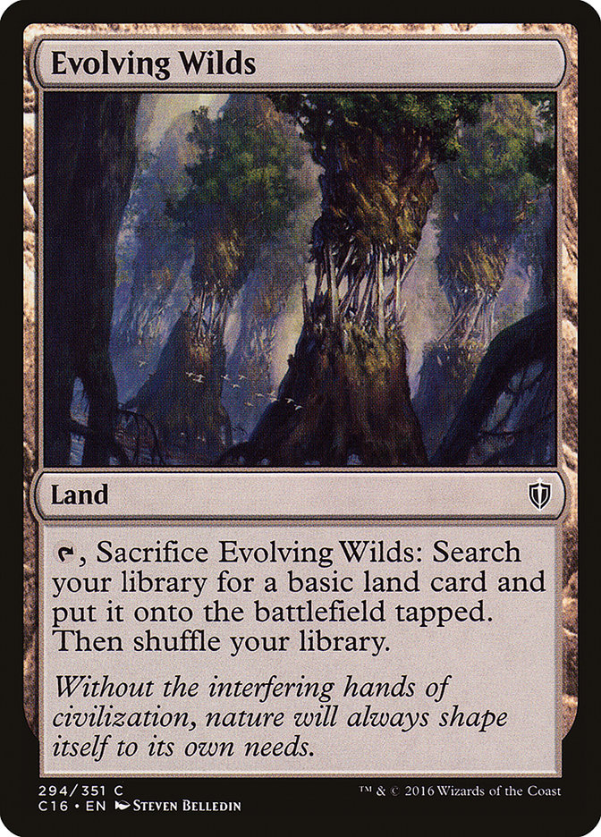 Evolving Wilds 294/351 (Commander 2016)  | Good Games Modbury