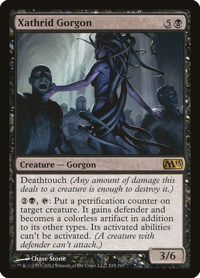 Xathrid Gorgon 118/249 (Magic 2013 (M13))  | Good Games Modbury