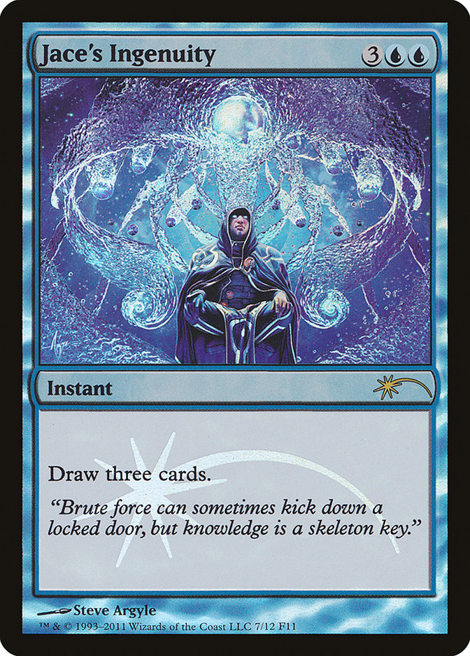 Jace's Ingenuity 7/12 (FNM Promos)  - Foil | Good Games Modbury