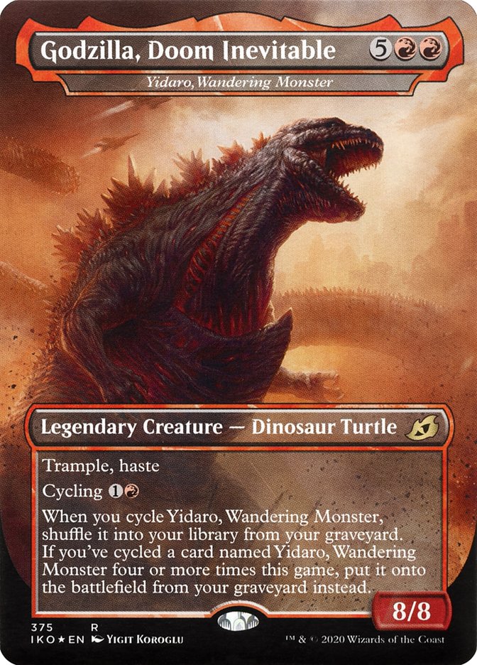 Godzilla, Doom Inevitable - Yidaro, Wandering Monster 375/274 (Ikoria: Lair of Behemoths)  | Good Games Modbury