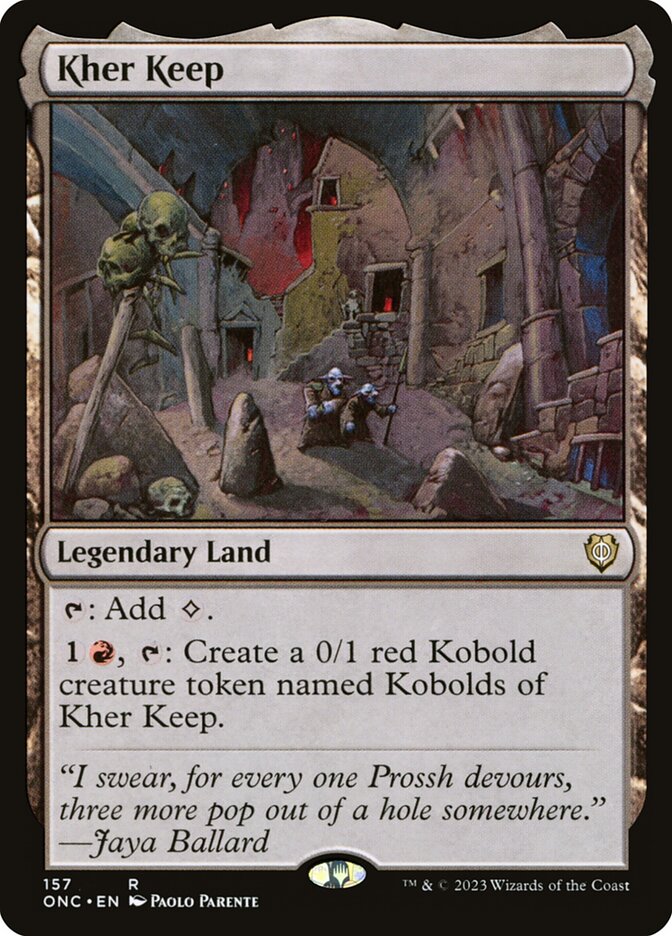 Kher Keep 157/28 (Commander: Phyrexia: All Will Be One)  | Good Games Modbury