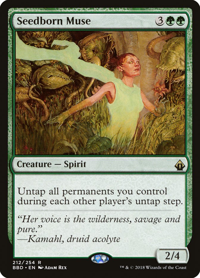 Seedborn Muse 212/254 (Battlebond)  - Foil | Good Games Modbury