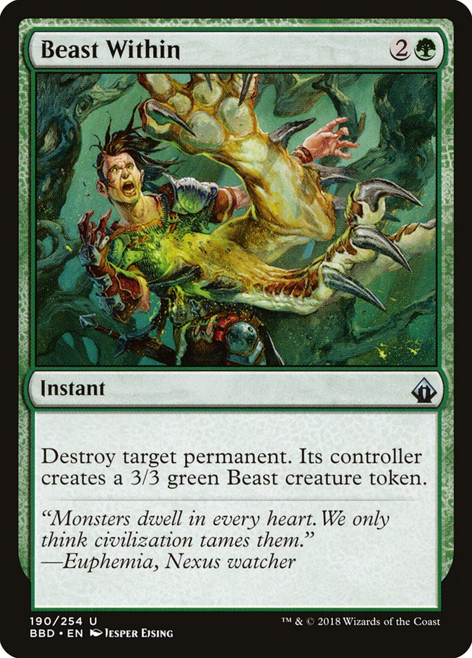 Beast Within 190/254 (Battlebond)  - Foil | Good Games Modbury