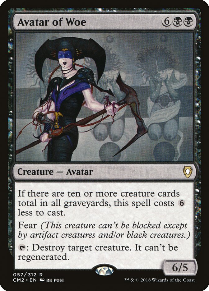 Avatar of Woe 57/312 (Commander Anthology Volume II)  | Good Games Modbury