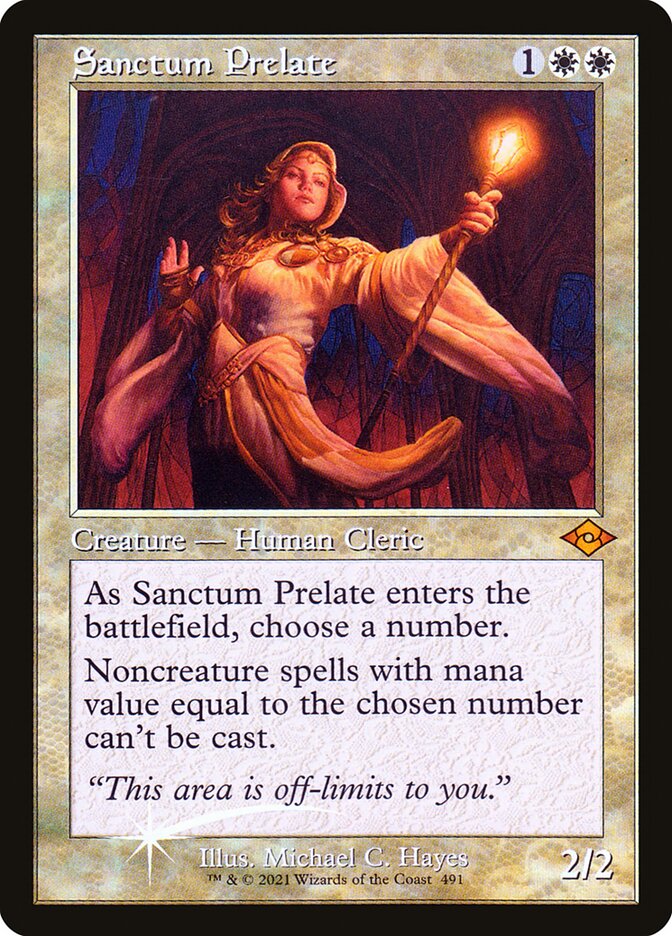 Sanctum Prelate 491/303 (Buy-A-Box Promos)  - Foil | Good Games Modbury