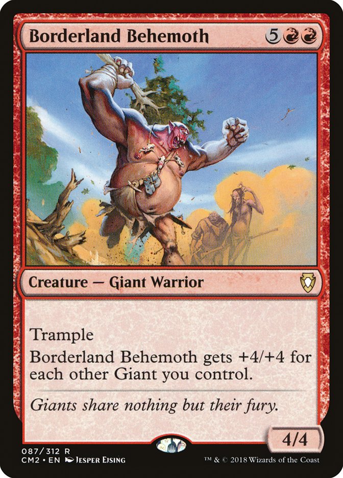 Borderland Behemoth 87/312 (Commander Anthology Volume II)  | Good Games Modbury