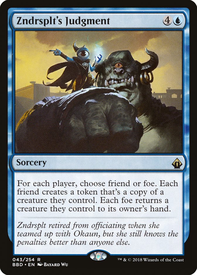 Zndrsplt's Judgment 43/254 (Battlebond)  | Good Games Modbury