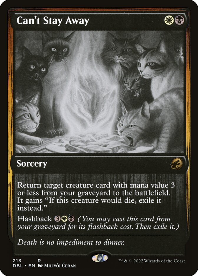 Can't Stay Away 213/534 (Innistrad: Double Feature)  - Foil | Good Games Modbury