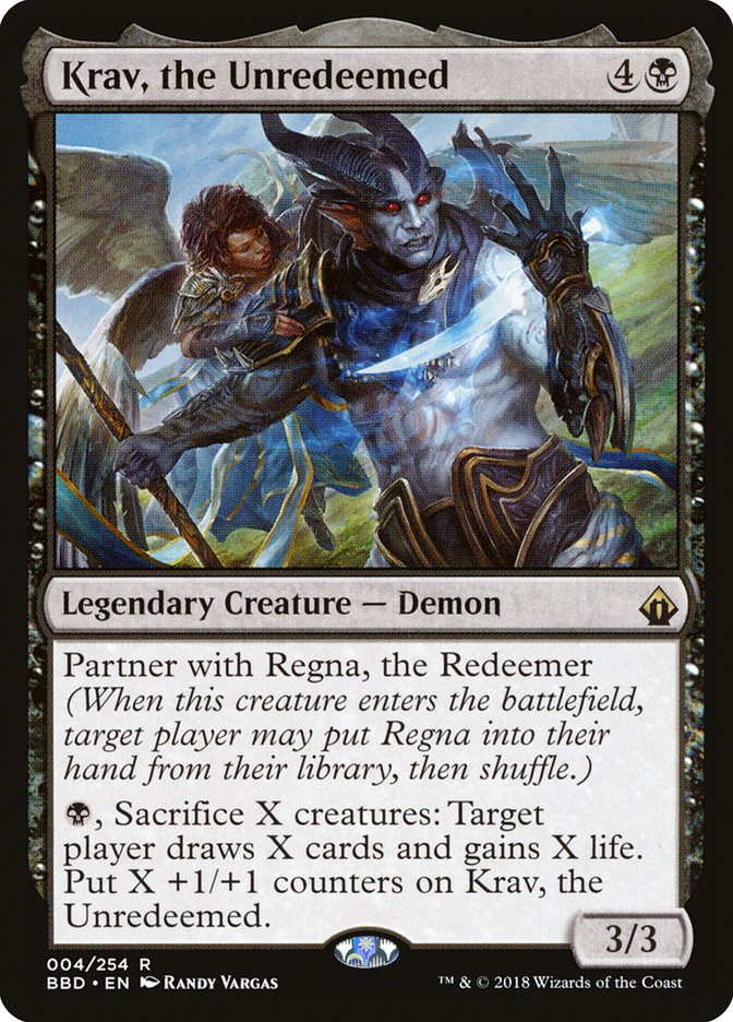 Krav, the Unredeemed 4 (Battlebond)  - Foil | Good Games Modbury