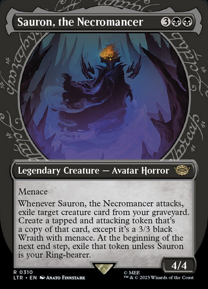 Sauron, the Necromancer 310 (Universes Beyond: The Lord of the Rings: Tales of Middle-earth)  - Showcase | Good Games Modbury
