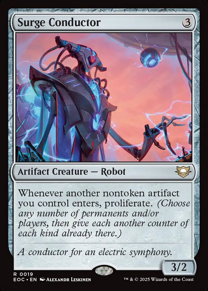 Surge Conductor 19 (Commander: Edge of Eternities)  | Good Games Modbury