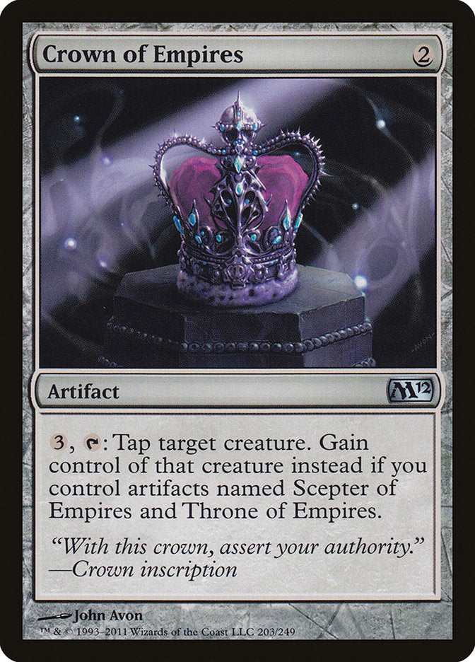 Crown of Empires 203/249 (Magic 2012 (M12))  | Good Games Modbury