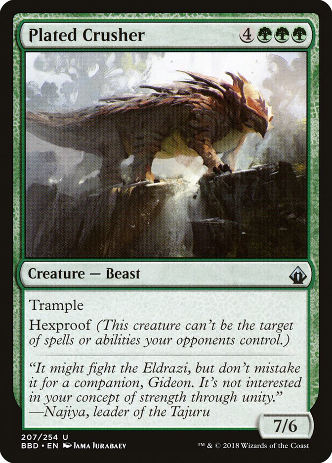 Plated Crusher 207/254 (Battlebond)  | Good Games Modbury