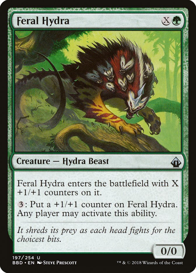 Feral Hydra 197/254 (Battlebond)  | Good Games Modbury