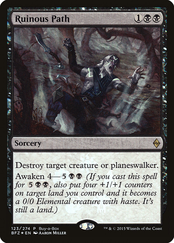 Ruinous Path 123/90 (Buy-A-Box Promos)  - Foil | Good Games Modbury
