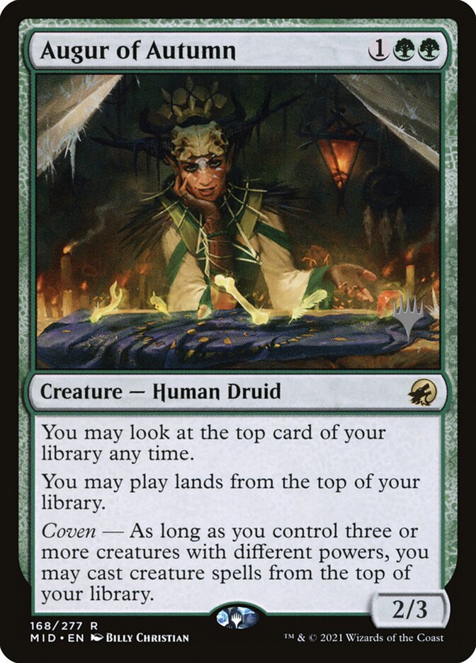 Augur of Autumn 168 (Promo Pack: Innistrad: Midnight Hunt)  | Good Games Modbury