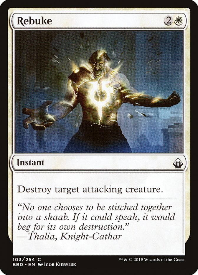 Rebuke 103/254 (Battlebond)  - Foil | Good Games Modbury