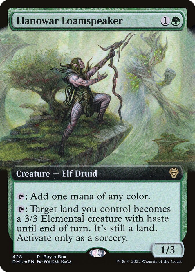 Llanowar Loamspeaker 428/281 (Buy-A-Box Promos)  - Foil | Good Games Modbury
