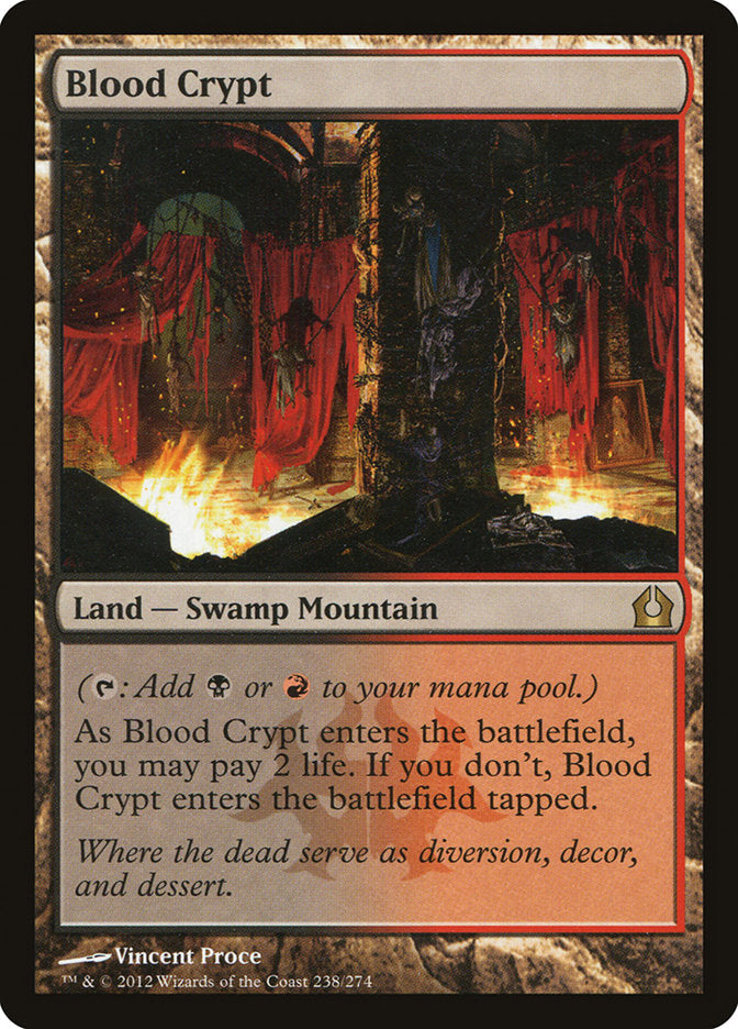 Blood Crypt 238/274 (Return to Ravnica)  | Good Games Modbury