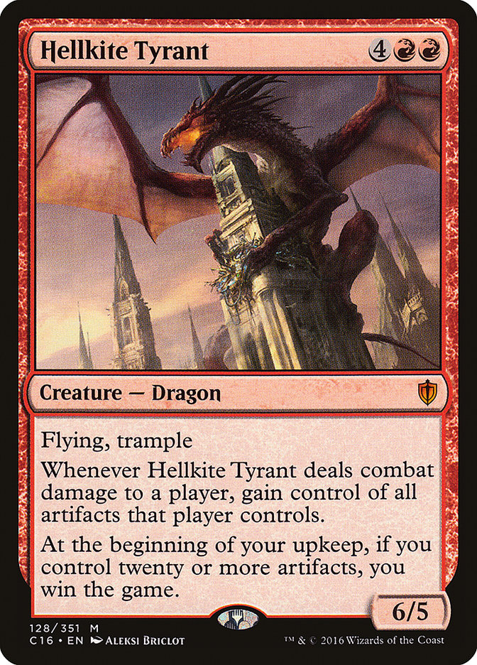 Hellkite Tyrant 128/351 (Commander 2016)  | Good Games Modbury
