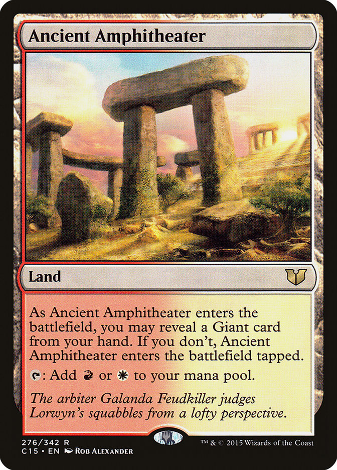 Ancient Amphitheater 276/342 (Commander 2015)  | Good Games Modbury