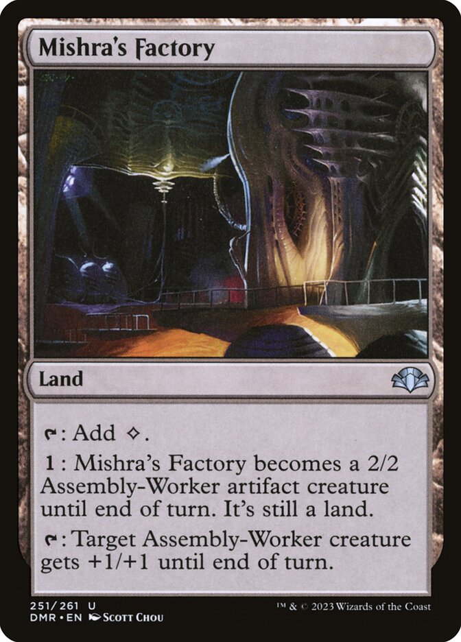 Mishra's Factory 251 (Dominaria Remastered)  - Foil | Good Games Modbury
