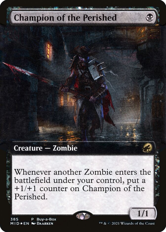 Champion of the Perished 385 (Buy-A-Box Promos)  - Foil | Good Games Modbury