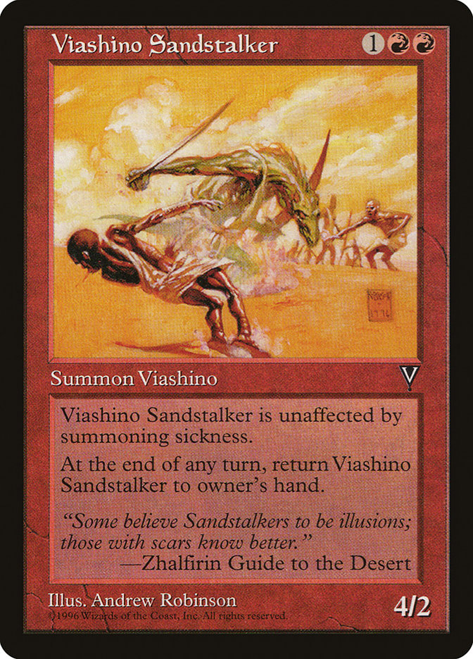 Viashino Sandstalker 100/167 (Visions)  | Good Games Modbury