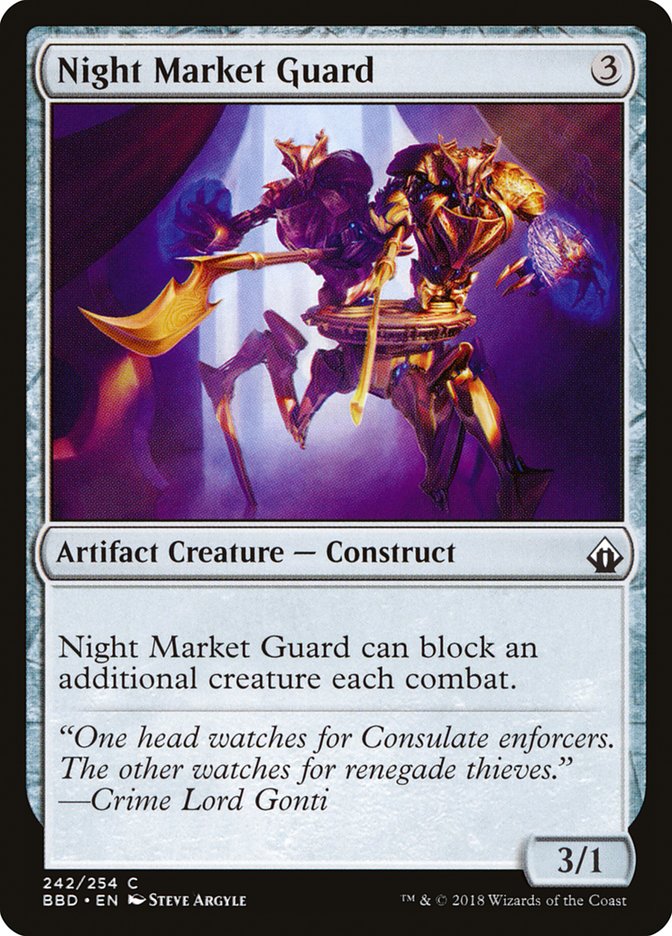 Night Market Guard 242/254 (Battlebond)  - Foil | Good Games Modbury