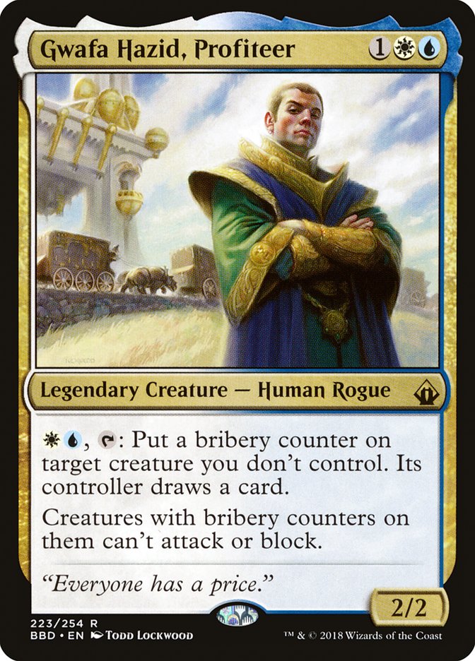 Gwafa Hazid, Profiteer 223/254 (Battlebond)  | Good Games Modbury