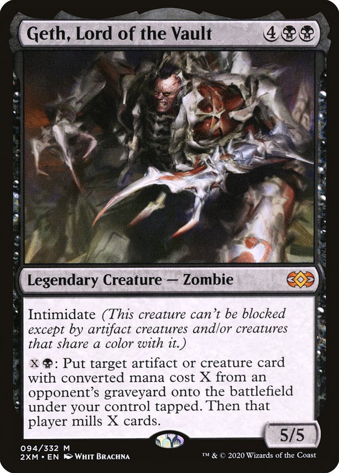 Geth, Lord of the Vault 94/332 (Double Masters)  - Foil | Good Games Modbury