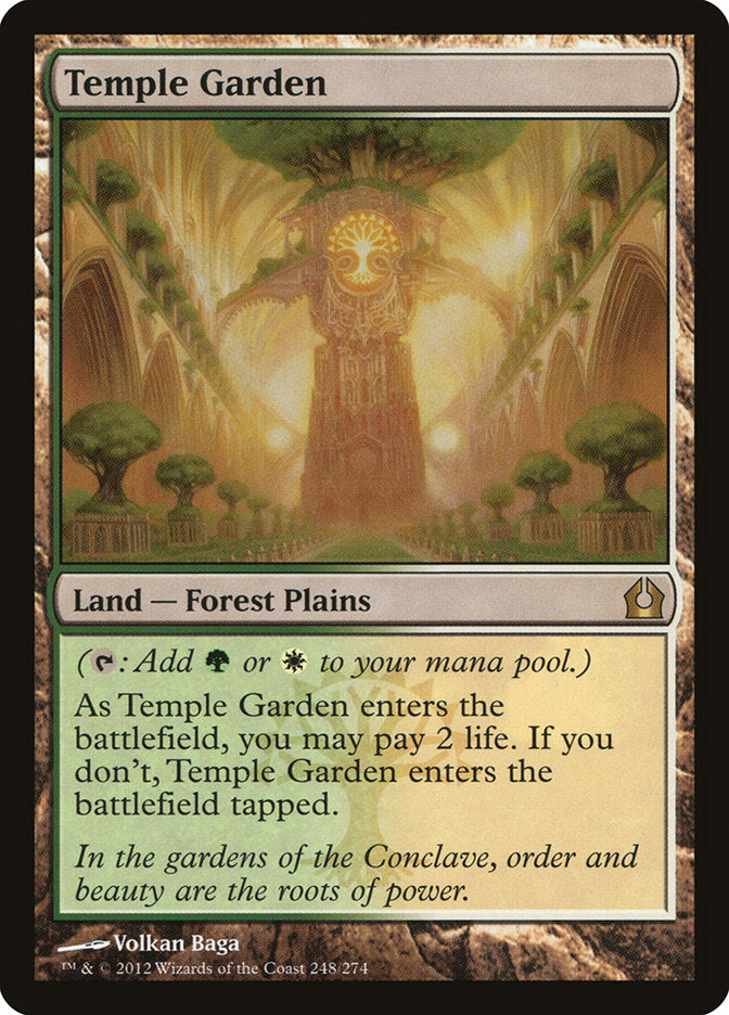Temple Garden 248/274 (Return to Ravnica)  | Good Games Modbury
