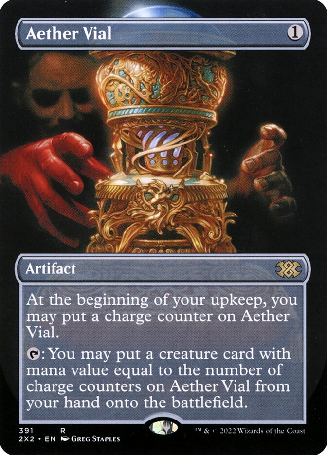 Aether Vial 391 (Double Masters 2022)  - Foil | Good Games Modbury